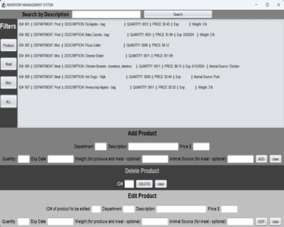 Inventory Management System